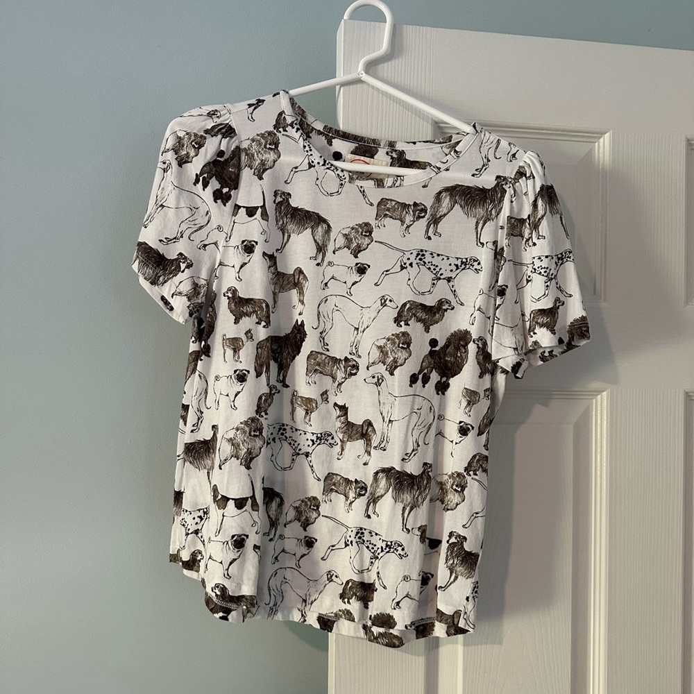Anthropologie 39 of 52 Conversations Dog Print